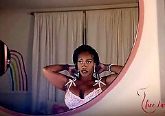 Goddess Catches You Peeking and Makes You Cum on Command