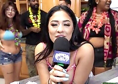 Pornstar Money Talks Party Crashing