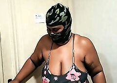 Voodoo - Thief tries to break into abode and gets a lesson from also much squirting