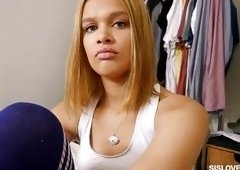 Railed By Her Hard Stepbro