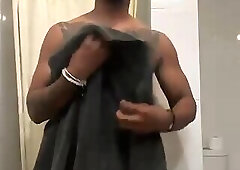 Sexy big dick dominican showere