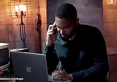 Ebony dude Mickey Mod with assist of Victoria Voxxx stole passwords from mayor mother I'd like to fuck Dee Williams then blackmailed her and anal