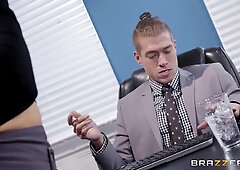 Nicole Aniston is the perfect lustful office slut in an office pounding scene