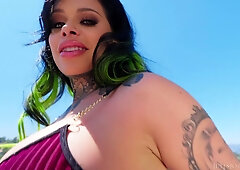 Hot Latina Xwife Karen Shows Lexington Steele Her Curves - Exclusive Scene - JulesJordan