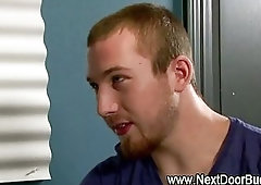 Hungry muscley amateur jock