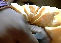 Indian Shemale playing with her dick