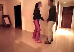 Hotwife Screwed at Building Party - Cum in Throat