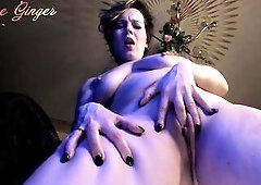 Thrilling Dance of a Nice-Looking Curvy Aged Woman