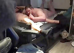 Sucking anonymous dick