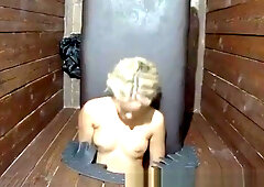 Huge Czech public Glory hole