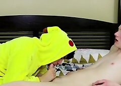 BareTwinks.com - Mickey Ramirez jerking Holden Ross uncut cock