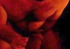 Amateur bear giving head