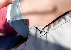 Exhibitionists Bang Outdoors as Oblivious Neighbors Go About Their Business