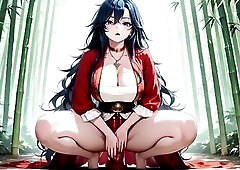 When the nifty blue-haired Female-dom meets a wild athletic , this navy-blue bedroom party is just starting. Clothed in an exquisite mix of ancient st