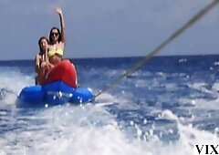 It might appear to be like paradise, but Freya is caught in a storm her boyfriend couldn’t make the cruise, and that babe can’t aid feeling an att