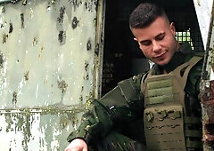 Men: Riding to Climax on an Abandoned Truck Hood