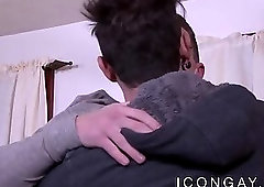 Dude seduces his friend and fucks his ass with passion