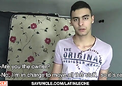 Real Estate Guy Fellates Yam-sized Sausage