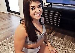 Muscle Mommy Step Sis Gives Me A Workout : Danny Dirt : Fit Vixen :