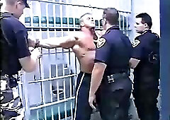 Scott Klein and A Few Hunky Cops