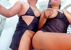 Amateur busty shemale fucking ass of tranny