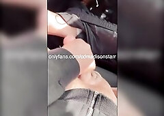 youthful army chap jacks off CD MADISONSTARR and makes her cum on her underclothes