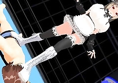 Horny 3D punk rock stud getting fucked hard anally