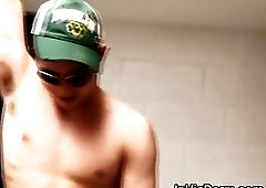 College Boy Gets Blowjob From His Roommate In Their Dorm Room