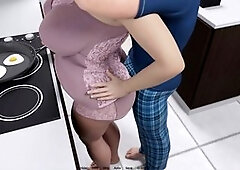All new, 3d mom, seduced lesbian