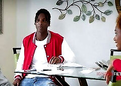 -Screw My Black Step Sis, Give Me Lessons - James Cameron, Nickey rebel, Lacey London