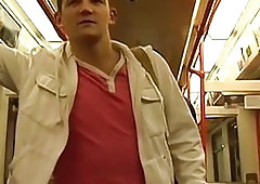 Horny twinks hardcore spitroast 3way