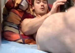 A well-endowed guy enjoys a big ass with an inexperienced 18-year-old boy