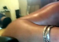 Mirror view tranny sucking me