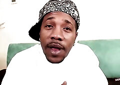 Concupiscent aged goes down to the hood in search of 2 rock hard bbcs