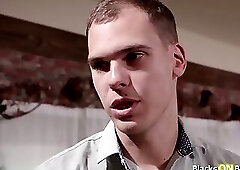 Big tits blonde girlfriend cucking her bf with a black guy