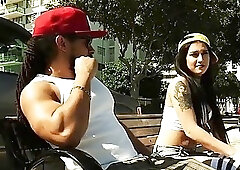 Knee Socks And Booty Interracially Banged Trans Gets Facialized