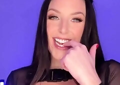 Angela White - Gooner JOI And Dildo Play