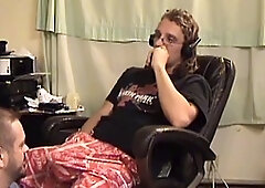 Rim master, slave rimjob swallow cum, pig girl slave