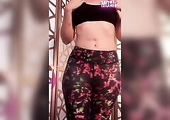 Gym Garments Try On Haul with Booty Plug and Sex tool