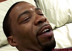 Sasha Grey rides hard and takes a facial from her BBC partner