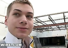 GAYWIRE - Corey Rezzon And Seth Michaels Do The yummy Out In Public