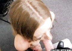 Officer brings thief Barbie to the backroom for questioning after shes caught stealing some electronics Officer Jack then gives her the option to walk