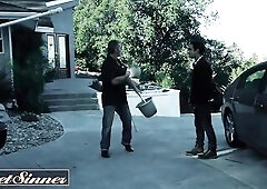 ADULTMOBILE - ENJOYABLE SINNER - Dana DeArmond, Damon Dice - Aged Dreams Scene two