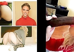 Sissy cuck serving  BBC BULLs