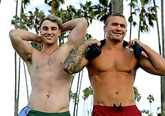 Incredible cowgirl riding with Michael Boston and Isaac X