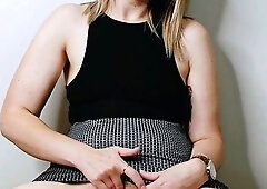 Amateur blonde wife jerking dick 3