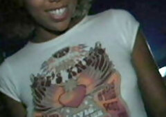 Hot ebony Krystal wett poses and fucks