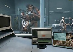 Mass Effect females getting screwed hard by grotesque CG Monsters - Compilation