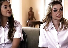 A spark of arousal starts when Serene starts CPR on Gizelle