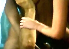 Sexy hottie getting what that babe needs!